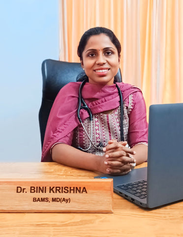 Dr Bini Krishna BAMS MD (Ay)