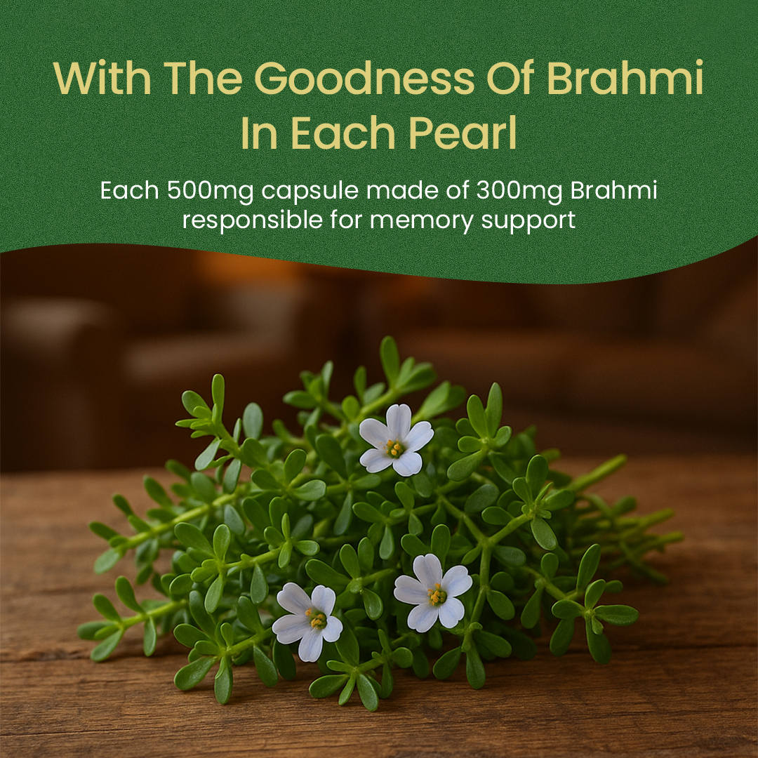 Brahmi Pearls Capsules (40 nos)