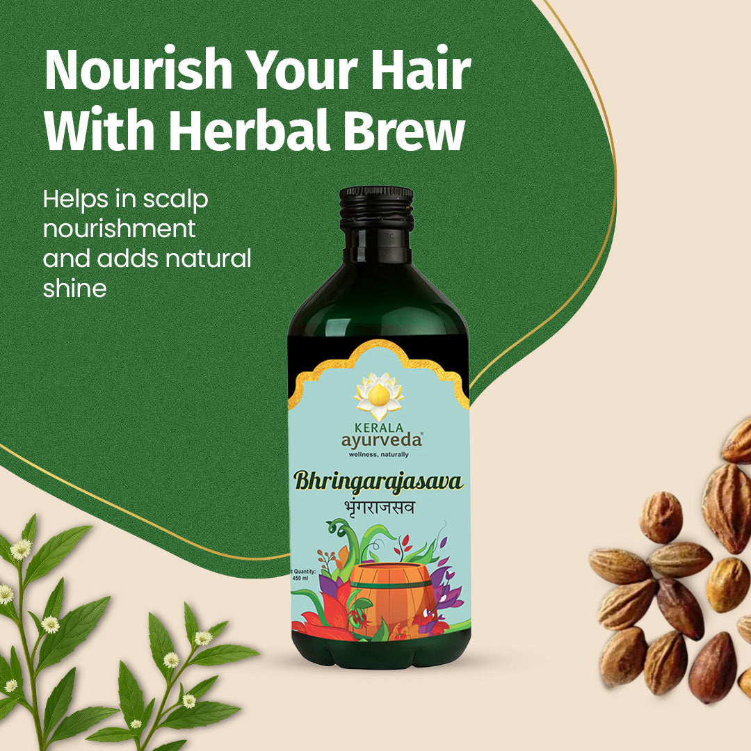 Bhringarajasava Asava (450 ml)