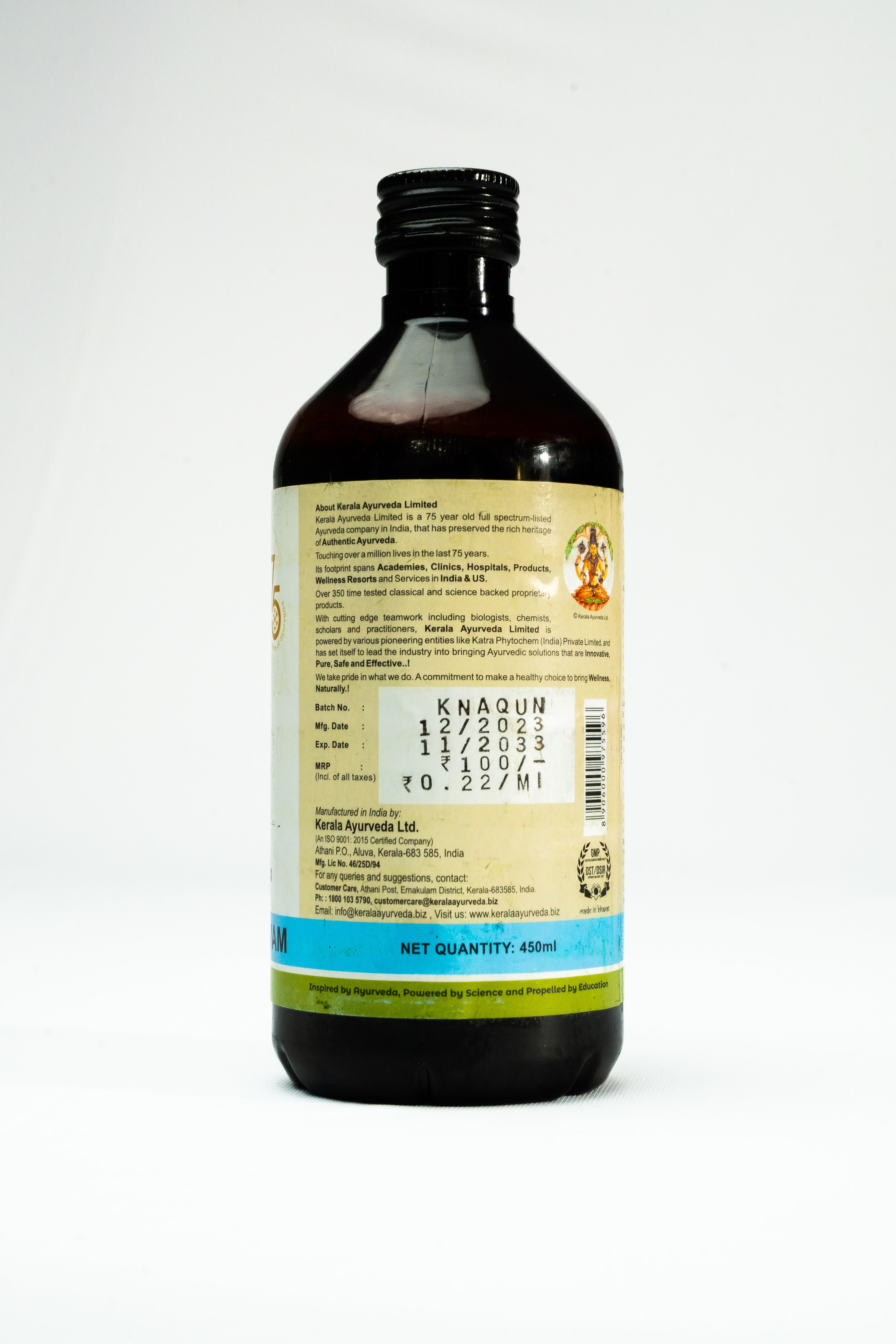 Saribadyasavam 450 Ml
