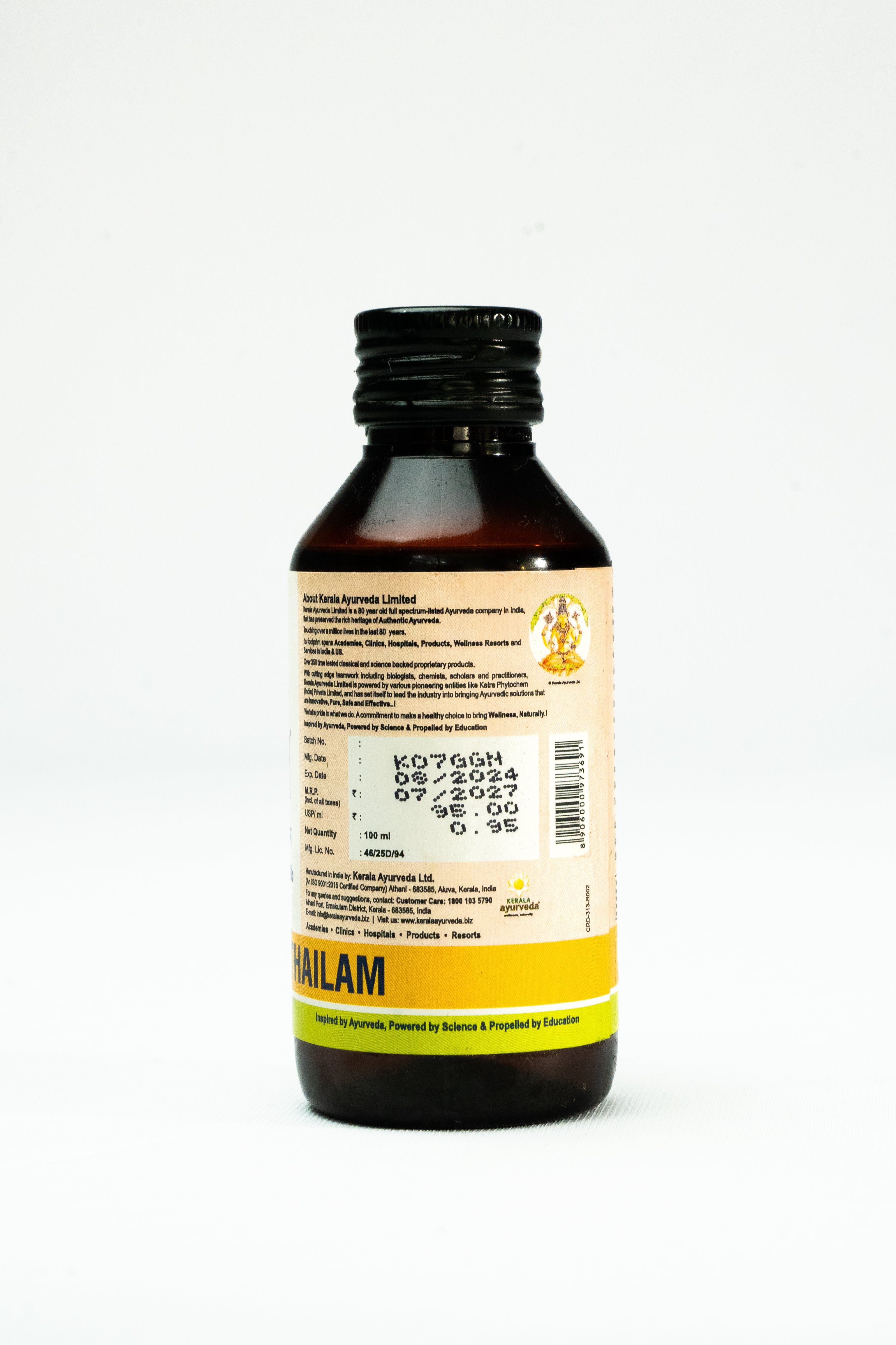 Asanavilwaadi Thailam 100 Ml