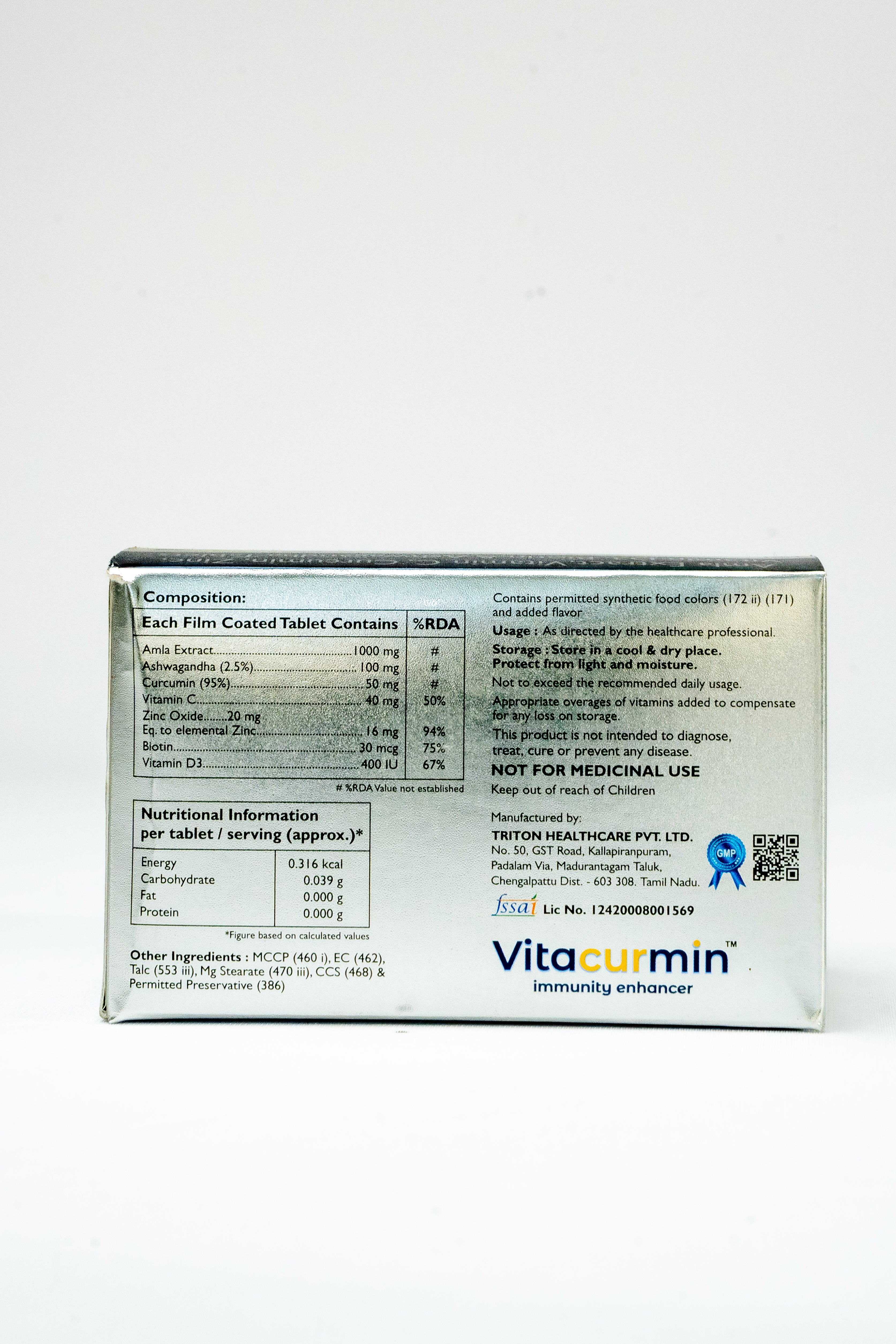 Vitacurmin Tablet 10 Nos