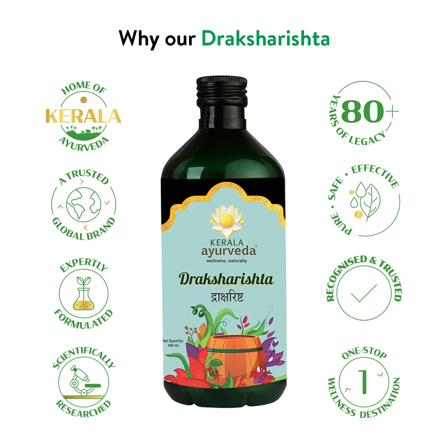 Draksharishta Arishtam (450 ml)