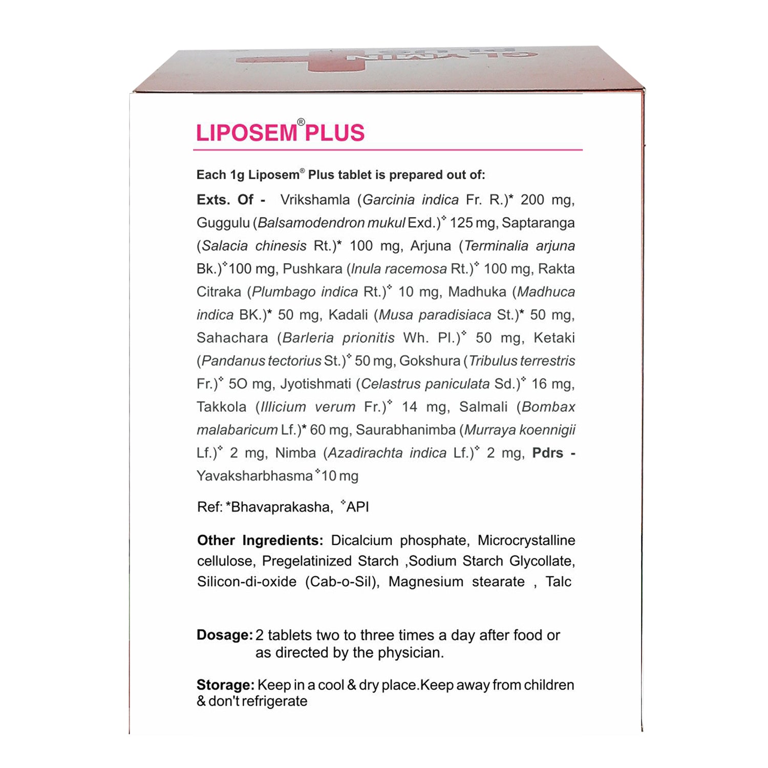 Liposem Plus Tablet (100 nos)