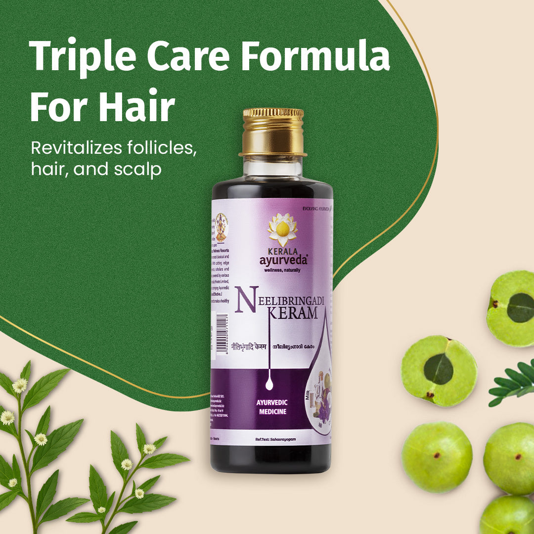 Neelibringadi Keram (Oil 200 ml)